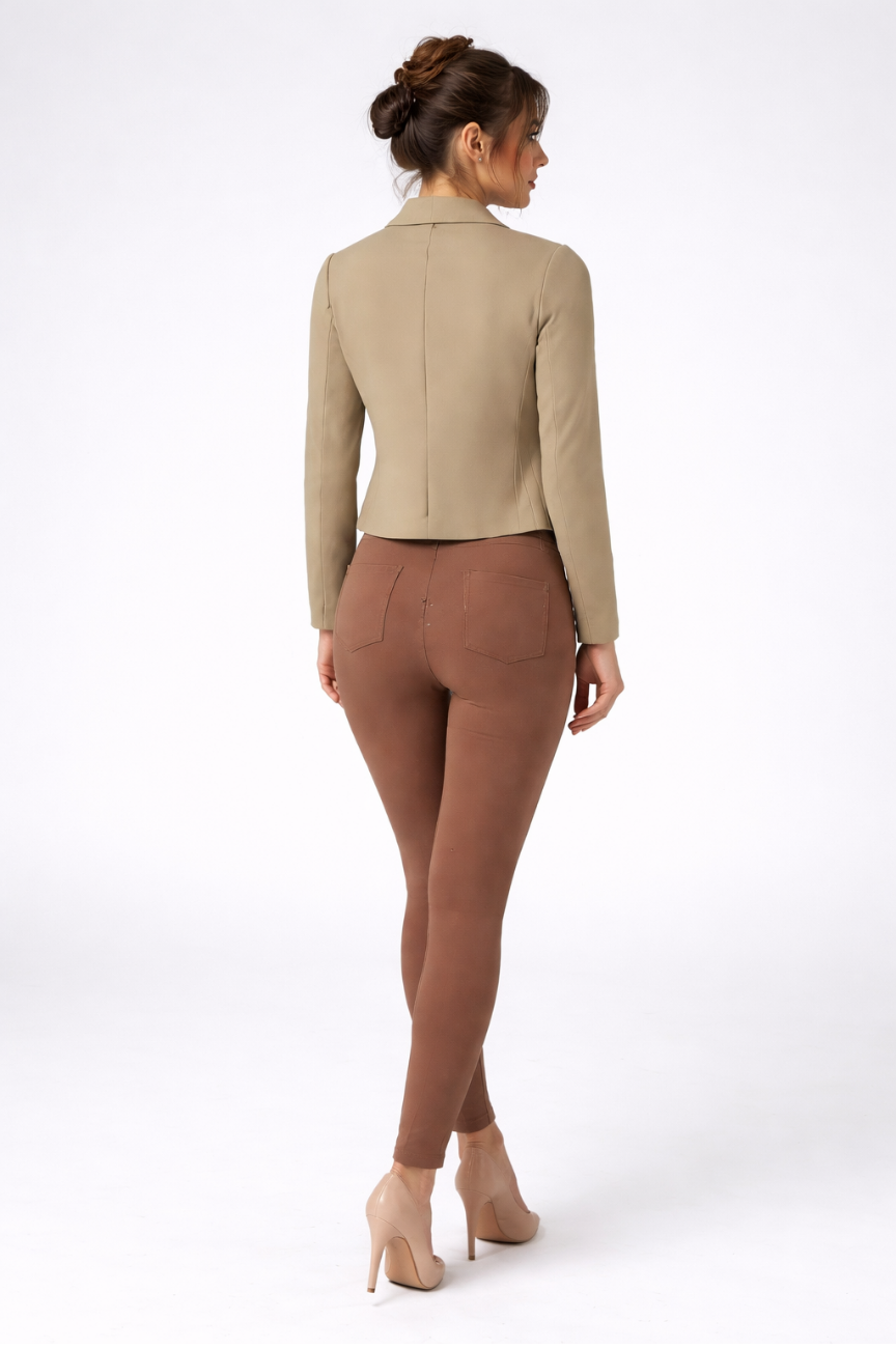 Weiss Fitted Suit Jacket