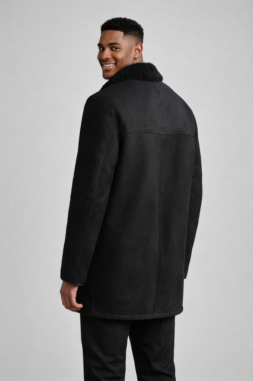 Yuri Soft Shearling Coat